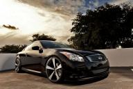 INFINITY G37 PRESTIGE SPIN BLACK MACHINED FACE